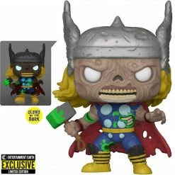 Funko Funko Items Marvel Zombies - Zombie Thor Glow-In-The-Dark Exclusive Pop! Vinyl Figure