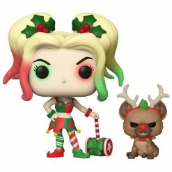 Funko DC Holiday - Harley Quinn With Helper (2020) POP! Vinyl Figure