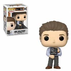 Funko The Office - Jim Halpert (Nonsense Sign) Pop! Vinyl Figure Funko Items
