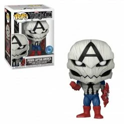 Funko Marvel Venom - Poison Captain America Exclusive Pop! Vinyl Figure Funko Items