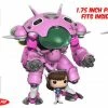 Funko Overwatch - D.VA With Meka 6" Pop! Vinyl Figure Funko Items