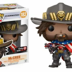 Funko Overwatch - Exclusive USA McCree Pop! Vinyl Figure Funko Items