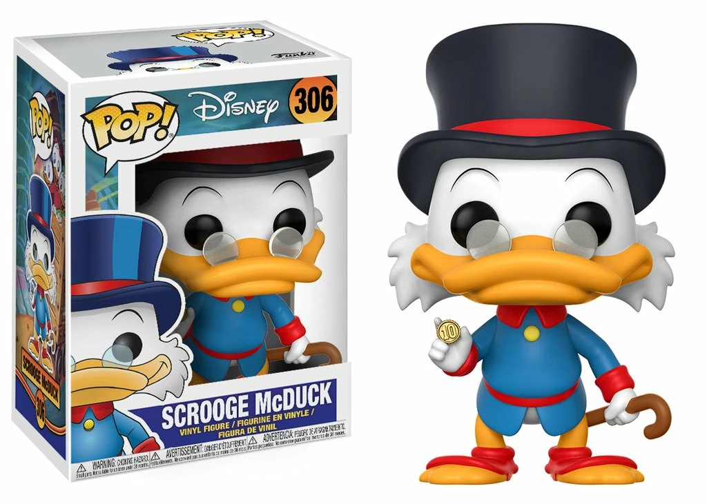 Funko Disney Ducktales - Scrooge McDuck Pop! Vinyl Figure
