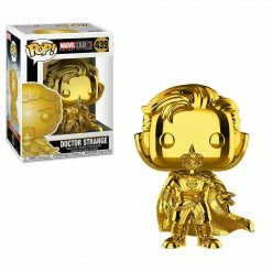 Funko Marvel Studios First 10 Years - Doctor Strange (Gold Chrome) POP! Vinyl Figure Funko Items