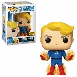 Funko Marvel Fantastic Four (2020) - Human Torch (GlowIng) Exclusive Pop! Vinyl Figure Funko Items