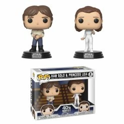Funko Star Wars - Empire Strikes Back 40th Han And Leia 2-Pack Pop! Vinyl Figure Funko Items