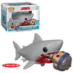 Funko SDCC 2019 - Jaws Great White Shark 6" Biting Quint Exclusive POP! Vinyl Figure Convention Exclusives