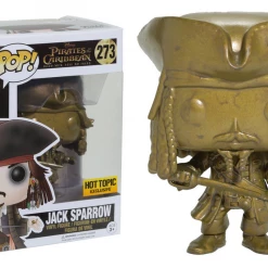 Funko Pirates Of The Caribbean - Golden Jack Sparrow Exclusive Pop! Vinyl Figure Funko Items