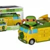 Funko TMNT Turtle Van With Michelangelo Pop! Vinyl Vehicle