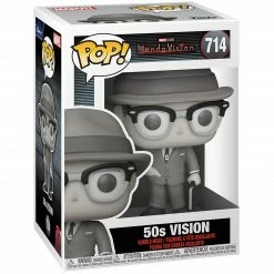 Funko Marvel WandaVision - Vision 50s (B&W) Pop! Vinyl Figure Funko Items