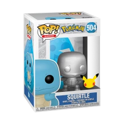 Funko Funko Items Pokemon - Squirtle (Metallic Silver) Pop! Vinyl Figure
