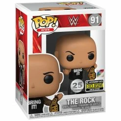 Funko Funko Items WWE - The Rock /w Championship Belt Exclusive Pop! Vinyl Figure