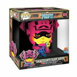 Funko Marvel Fantastic Four (2020) - Black Light Galactus /w Silver Surfer Exclusive 10-inch Pop! Vinyl Figure Funko Items