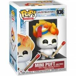Funko Ghostbusters: Afterlife - Mini-Puft (On Fire) Pop! Vinyl Figure Funko Items
