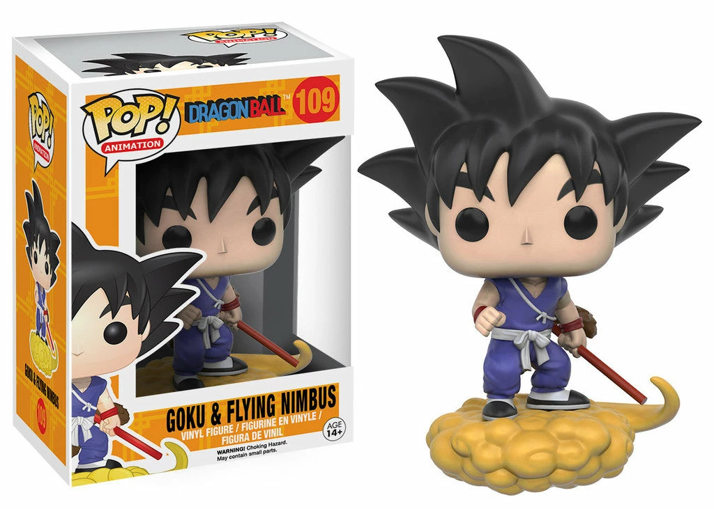 Deals ⭐ Funko Dragonball - Goku & Flying Nimbus Autographed Pop! Vinyl Figure 💯 2 Funko Dragonball - Goku & Flying Nimbus Autographed Pop! Vinyl Figure