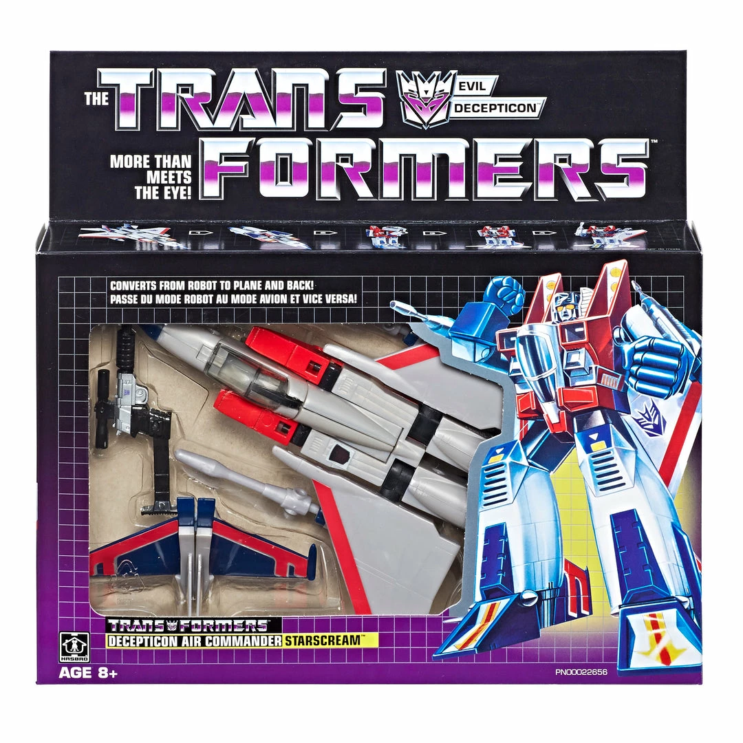 Hot Sale ⌛ Hasbro Transformers 2018 G1 Reissue - Starscream Transformers Items ✔️ 1 Hasbro Transformers 2018 G1 Reissue - Starscream Transformers Items