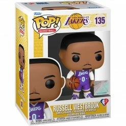 Funko NBA - Lakers Russell Westbrook (City Edition 2021) Pop! Vinyl Figure Funko Items