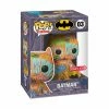 Funko POP! Art Series: DC - Batman (Orange) Exclusive Pop! Vinyl Figure Funko Items
