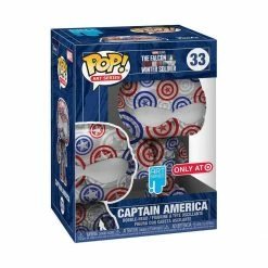 Funko Items Funko POP! Art Series: Marvel Patriotic Age - Captain America (Falcon And The Winter Soldier) Exclusive Pop! Vinyl Figure