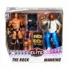 Mattel WWE Elite 2-Pack Series - The Rock And Mankind