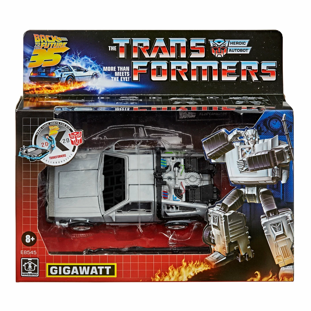 Hot Sale π Hasbro Transformers Crossovers - Gigawatt Delorean Figure Generations π 1 Hasbro Transformers Crossovers - Gigawatt Delorean Figure Generations