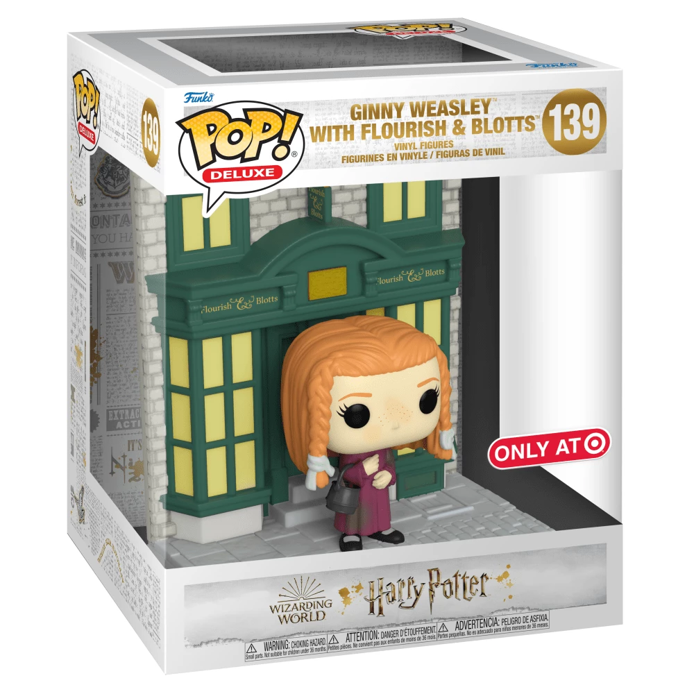 Funko Funko Items Harry Potter - Ginny Weasley Diagon Alley (with Flourish & Blotts) Exclusive Deluxe Pop! Vinyl Figure