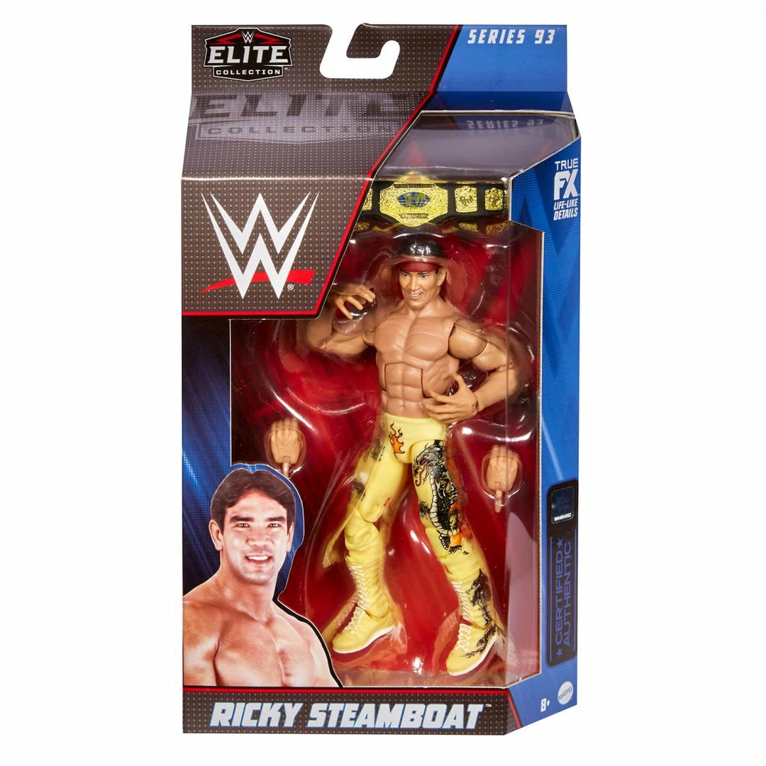 Budget β¨ Mattel WWE Elite Series 93 - Ricky "The Dragon" Steamboat (Chase) π₯° 1 Mattel WWE Elite Series 93 - Ricky "The Dragon" Steamboat (Chase)