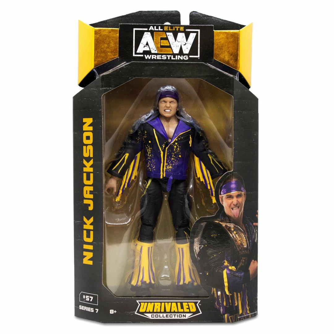 Best Sale π Jazwares New Arrivals AEW Unrivaled Series 7 - Nick Jackson π 1 Jazwares New Arrivals AEW Unrivaled Series 7 - Nick Jackson
