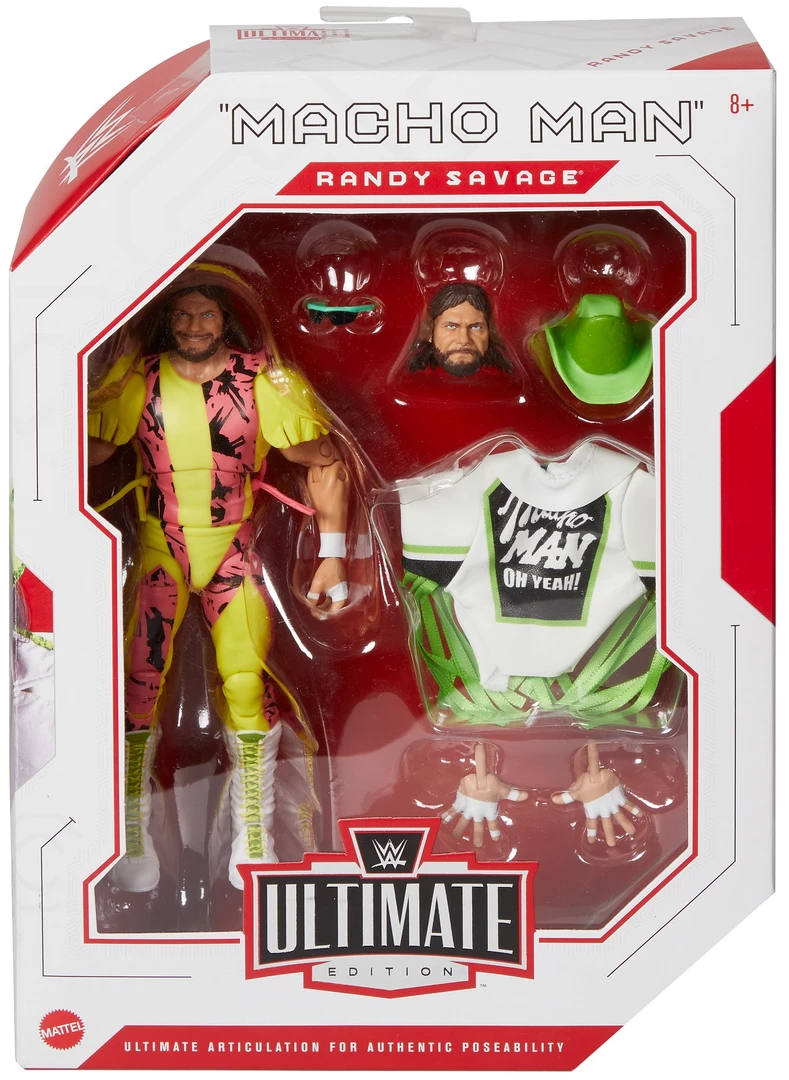 Hot Sale ๐ Mattel WWE Ultimate Edition Series 8 - "Macho Man" Randy Savage New Arrivals ๐ 1 Mattel WWE Ultimate Edition Series 8 - "Macho Man" Randy Savage New Arrivals