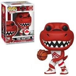 Funko NBA Mascots - Toronto Raptors (White Jersey - CDN Exclusive) Pop! Vinyl Figure Funko Items
