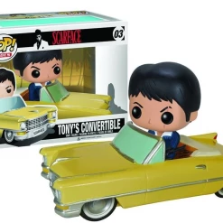 Funko Scarface Tony Montana With Convertible Pop! Vinyl Vehicle Funko Items