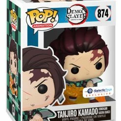 Funko Demon Slayer - Tanjiro Kamado (Hinokami Kagura Dance) Exclusive Pop! Vinyl Figure