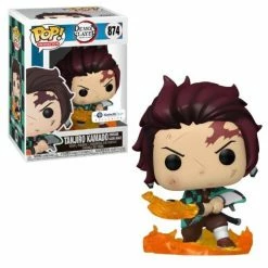 Funko Demon Slayer - Tanjiro Kamado (Hinokami Kagura Dance) Exclusive Pop! Vinyl Figure