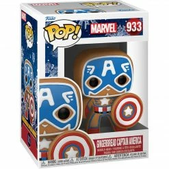 Funko Marvel Holiday - Gingerbread Captain America (2021) POP! Vinyl Figure