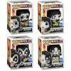 Funko POP Rocks - KISS Glow-In-The-Dark 4-Pack Exclusive POP! Vinyl Figures Funko Items