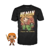 Funko POP Tees - Masters Of The Universe He-Man Glow-In-The-Dark Pop With Tee Exclusive