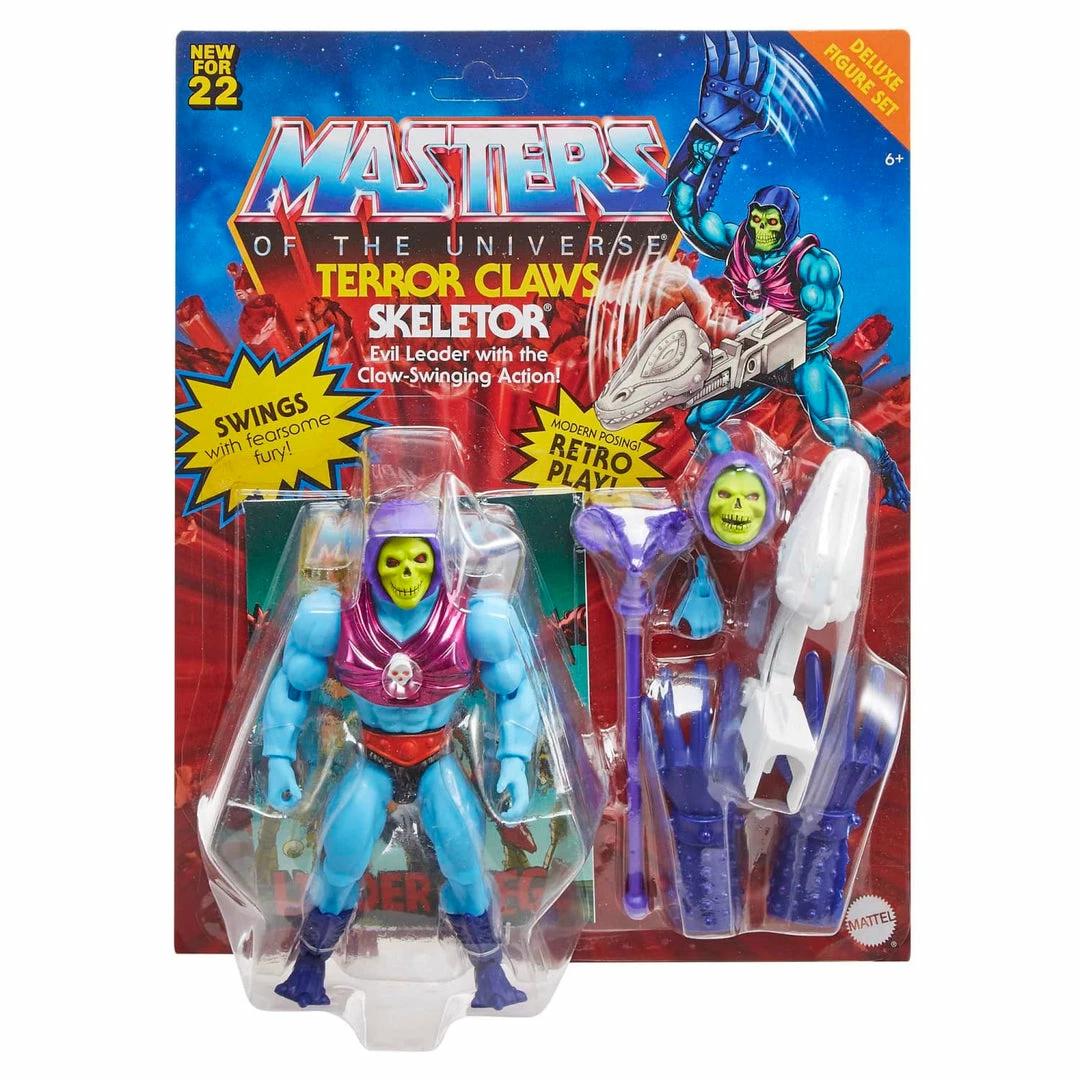 Deals 😉 Mattel Masters Of The Universe Origins - Terror Claws Skeletor Deluxe Figure 🔥 1 Mattel Masters Of The Universe Origins - Terror Claws Skeletor Deluxe Figure