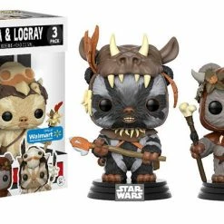 Funko Star Wars - Ewok 3-Pack Exclusive Pop! Vinyl Figure