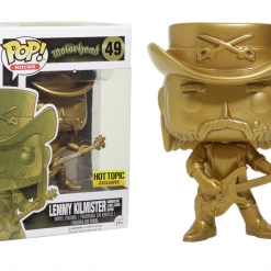 Funko Funko Items POP Rocks - Motorhead Lemmy Klimister (Gold Statue) Exclusive POP! Vinyl Figure