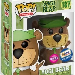 Funko Hanna-Barbera - Yogi Bear (Flocked) Exclusive POP! Vinyl Figure