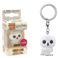 Funko Harry Potter - Hedwig (Flocked) Exclusive Pop! Vinyl Keychain Funko Items