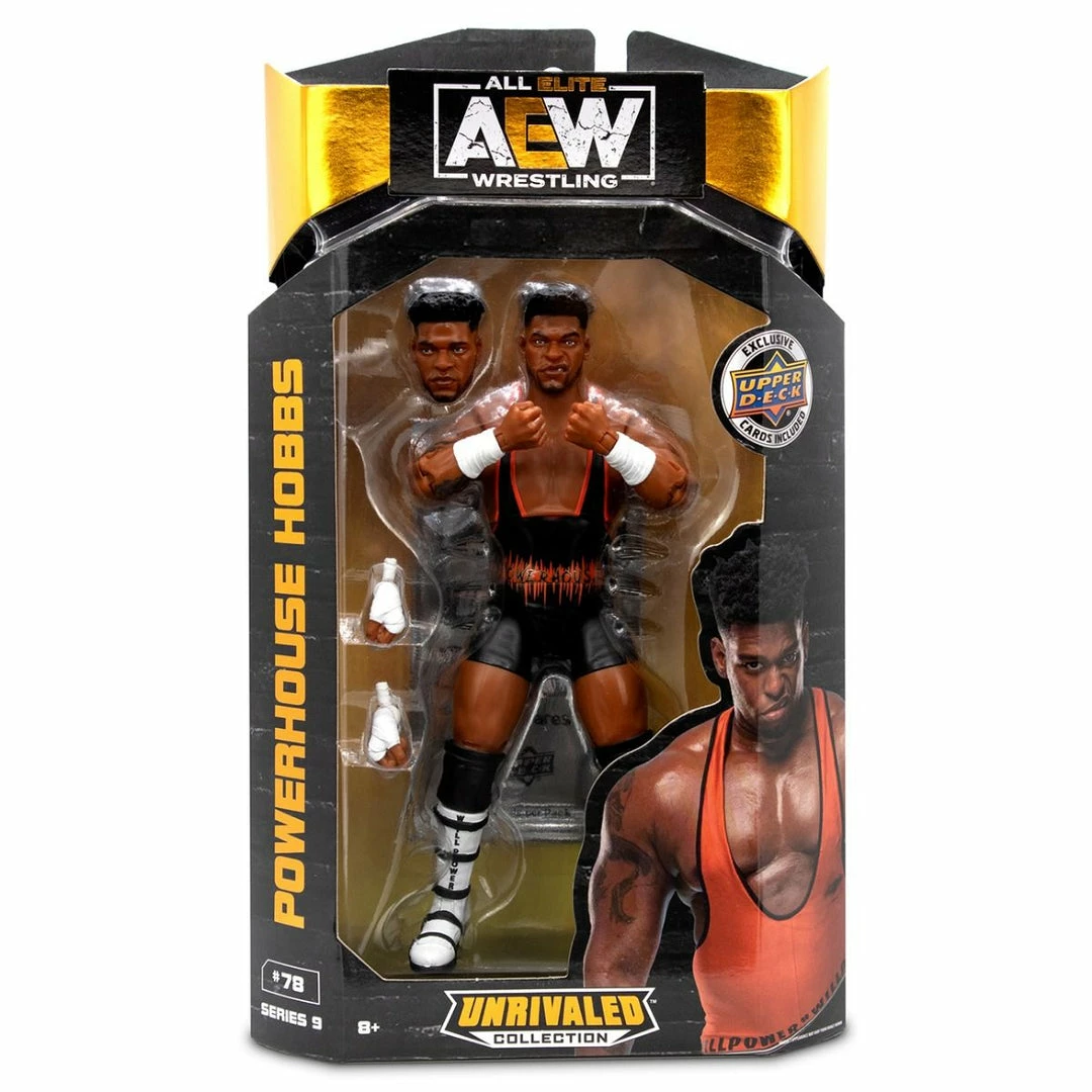Best Sale π Jazwares AEW Unrivaled Series 9 - Powerhouse Hobbs β 1 Jazwares AEW Unrivaled Series 9 - Powerhouse Hobbs