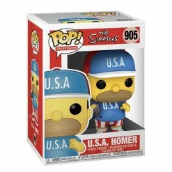 Funko The Simpsons - USA Homer Pop! Vinyl Figure Funko Items