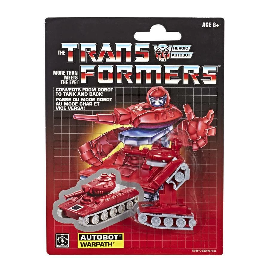 Wholesale β Hasbro Transformers 2019 G1 Reissue - Minibot Warpath New Arrivals π 1 Hasbro Transformers 2019 G1 Reissue - Minibot Warpath New Arrivals
