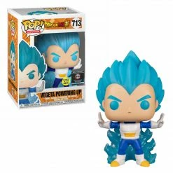 Funko Dragonball Super - Super Saiyan Vegeta (Powering Up) Glow-In-The-Dark Exclusive Pop! Figure